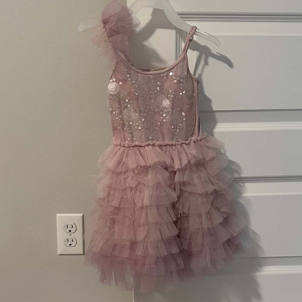 Tutu Du Monde Sequin Lilac Tulle Dress